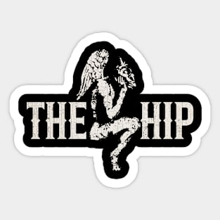 The Hip Vintage Logo Sticker